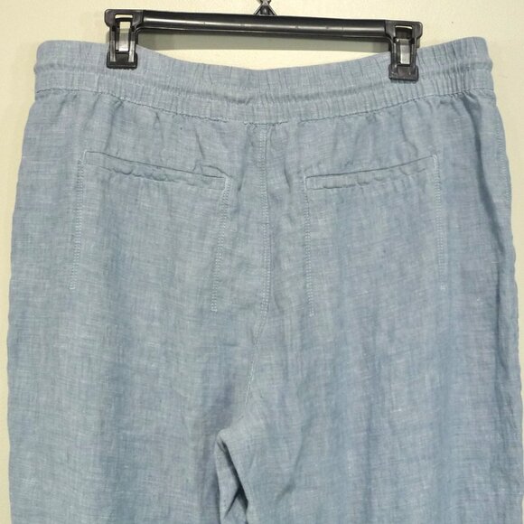 ATHLETA RETREAT LINEN JOGGERS 14 TALL - Picture 5 of 9